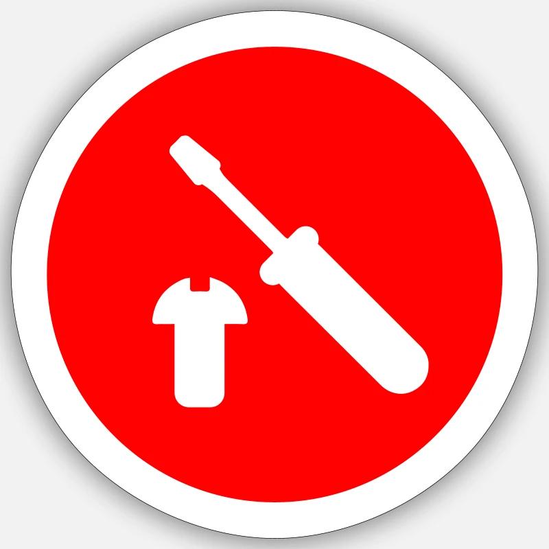 Sticker taille S (10 x 10 cm) - 