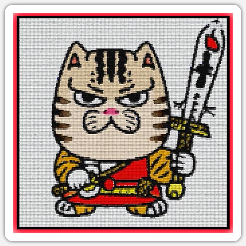 Sticker Größe S (10 x 10 cm) - 