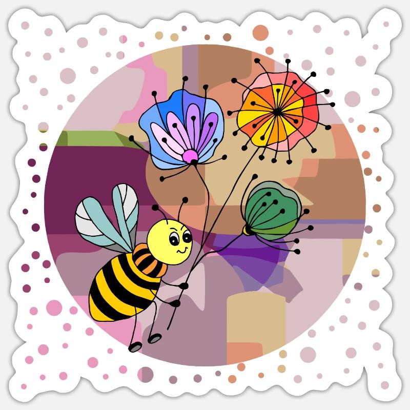 Sticker Größe S (10 x 10 cm) - 