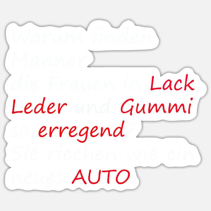 Männer - Sticker Größe S (10 x 10 cm) - Mattweiß