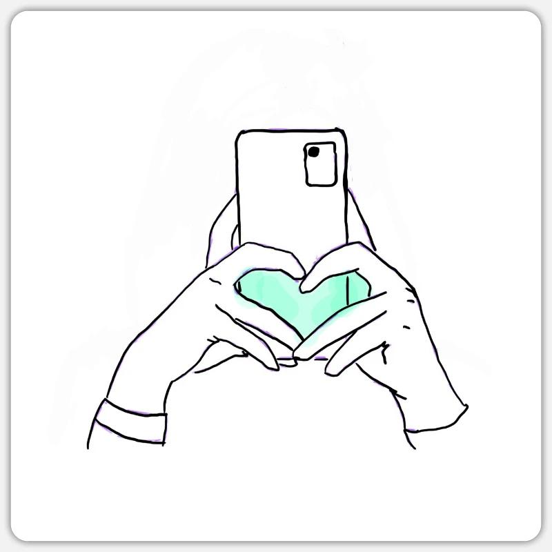 Sticker taille S (10 x 10 cm) - 