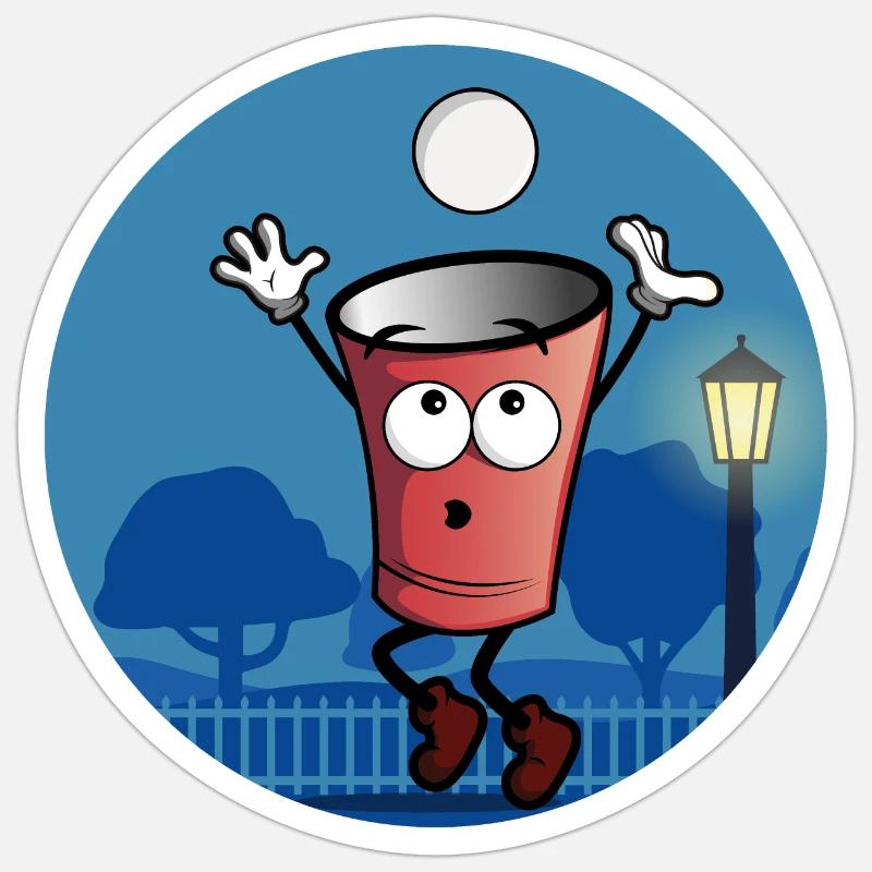 Sticker Größe S (10 x 10 cm) - 