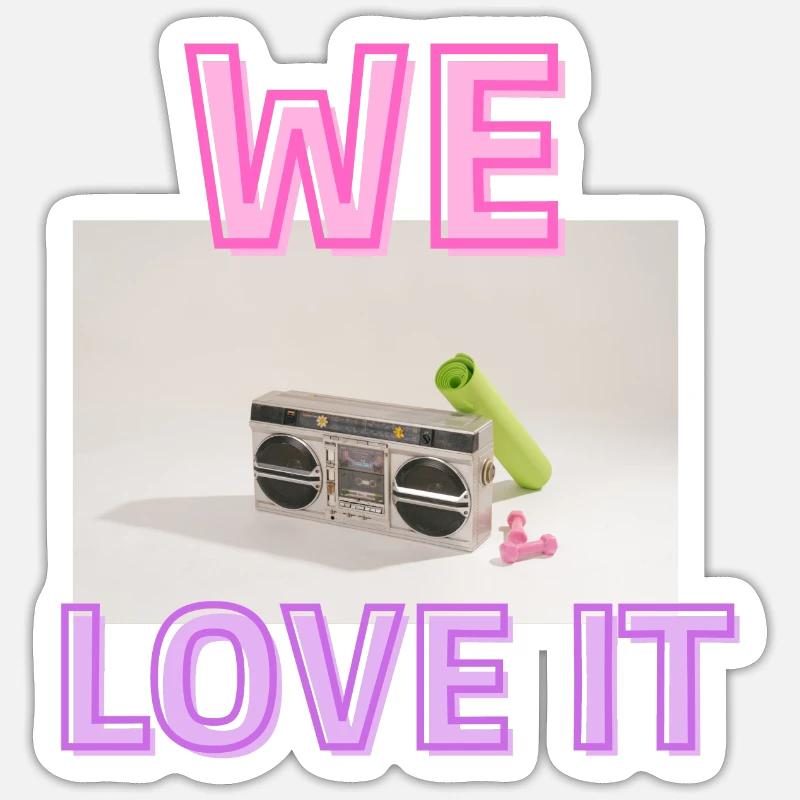 Sticker Größe S (10 x 10 cm) - 