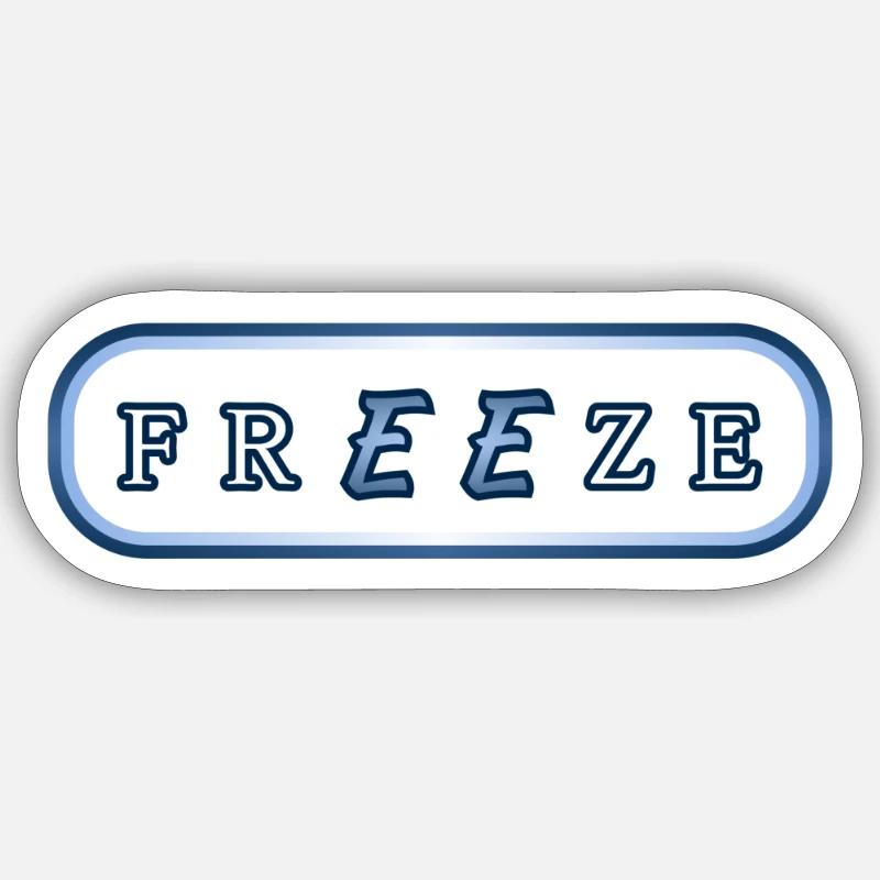 Sticker Größe S (10 x 10 cm) - 