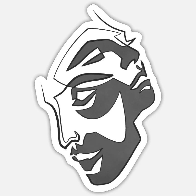 Sticker taille S (10 x 10 cm) - 