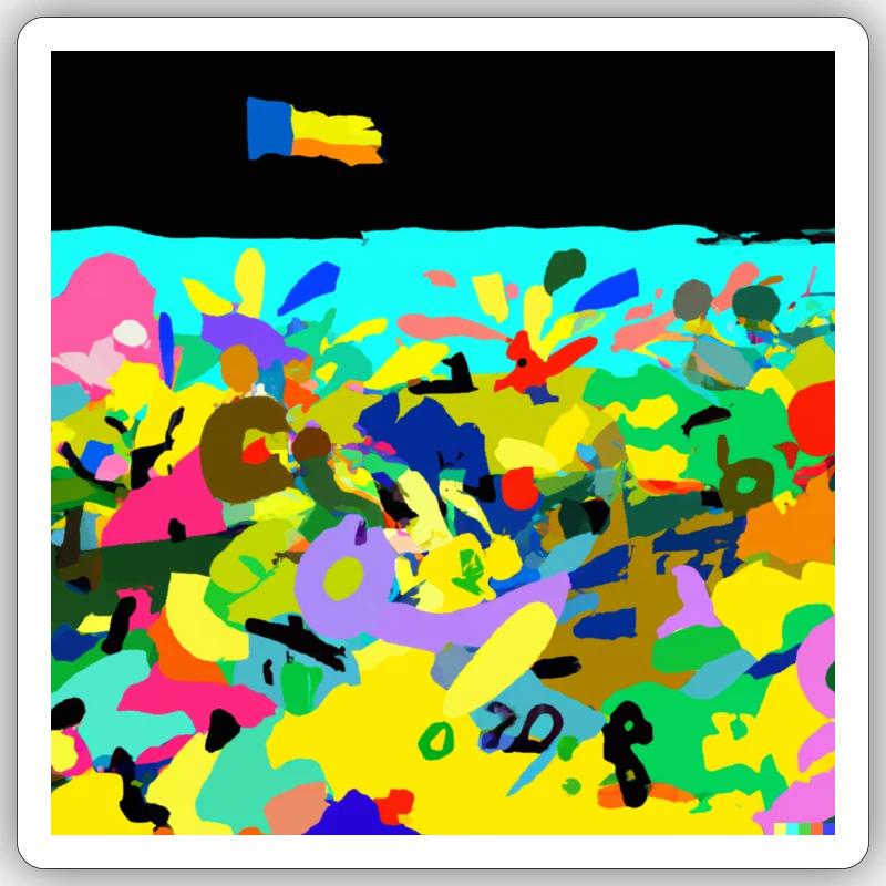 Sticker size S (10 x 10 cm) - 