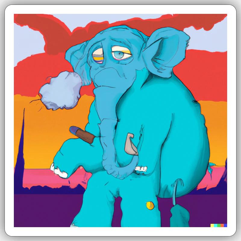 Sticker taille S (10 x 10 cm) - 