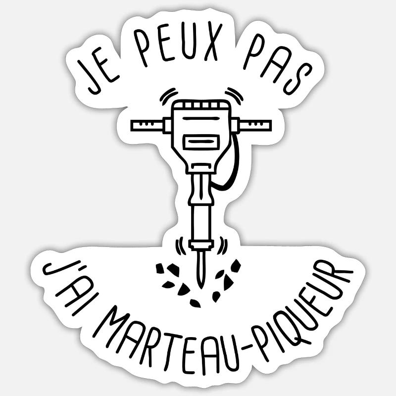 Sticker taille S (10 x 10 cm) - 