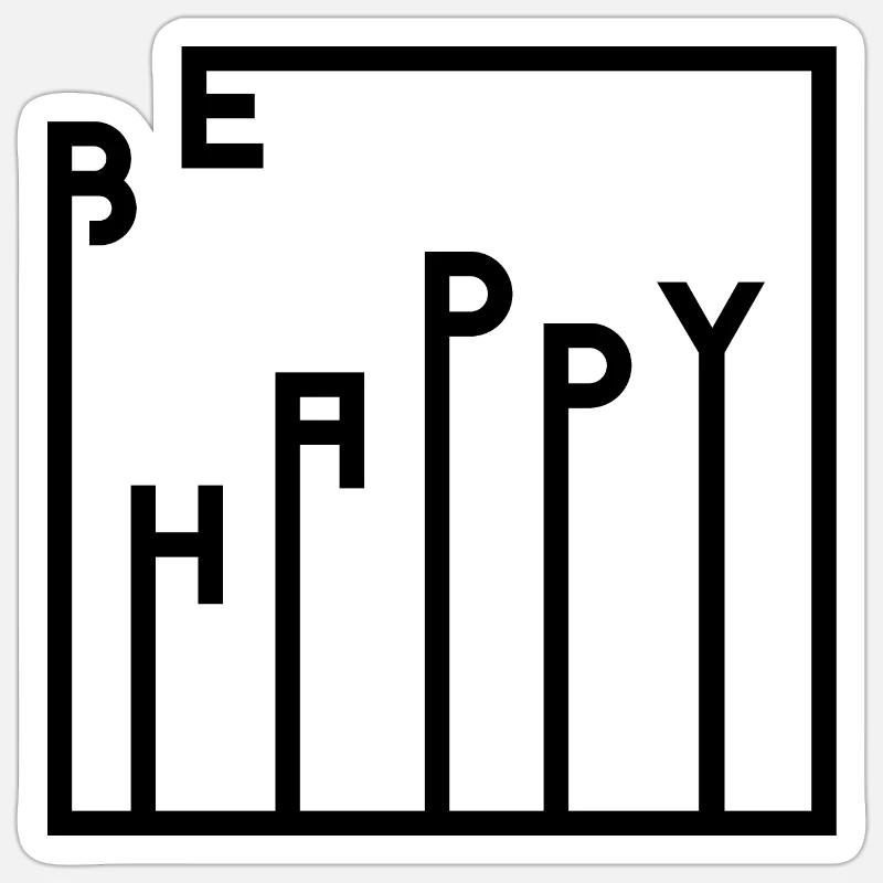 Sticker taille S (10 x 10 cm) - 