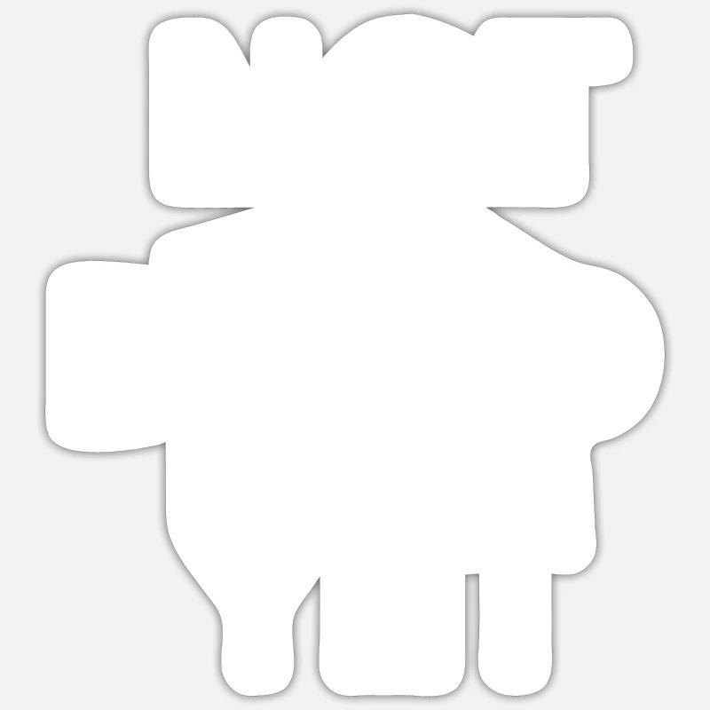 Sticker Größe S (10 x 10 cm) - 