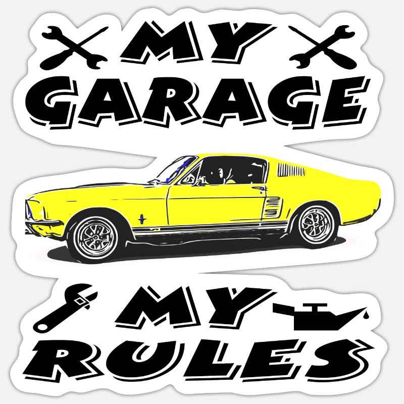 Sticker Größe S (10 x 10 cm) - 