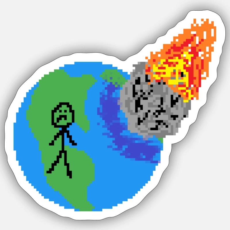 Sticker Größe S (10 x 10 cm) - 