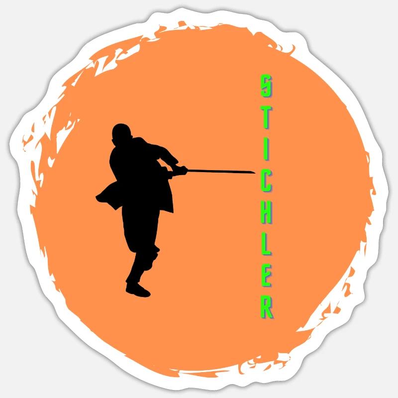 Sticker Größe S (10 x 10 cm) - 