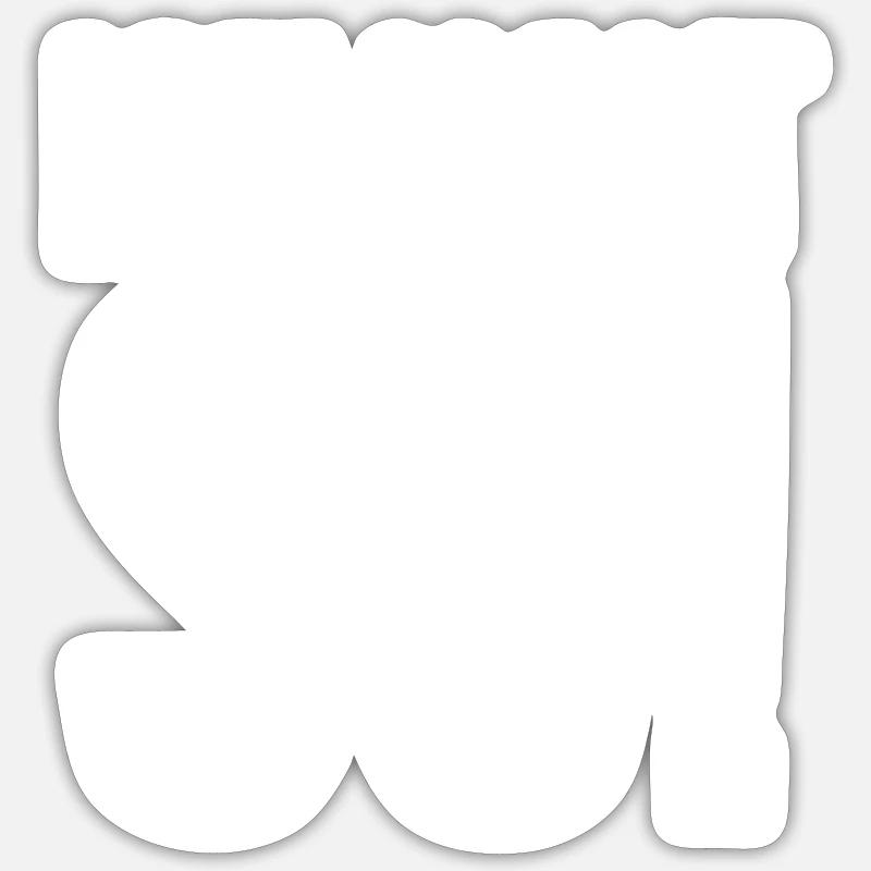 Sticker Größe S (10 x 10 cm) - 