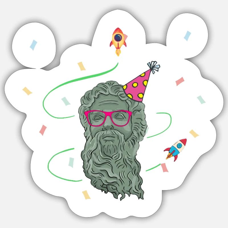 Sticker Größe S (10 x 10 cm) - 