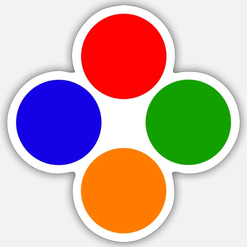 Sticker Größe S (10 x 10 cm) -