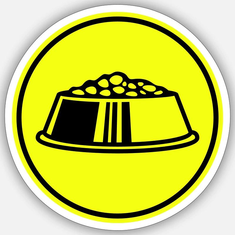 Sticker Größe S (10 x 10 cm) - 