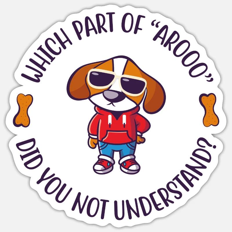 Sticker Größe S (10 x 10 cm) - 