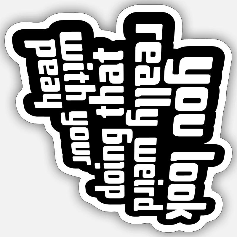 Sticker size S (10 x 10 cm) - 