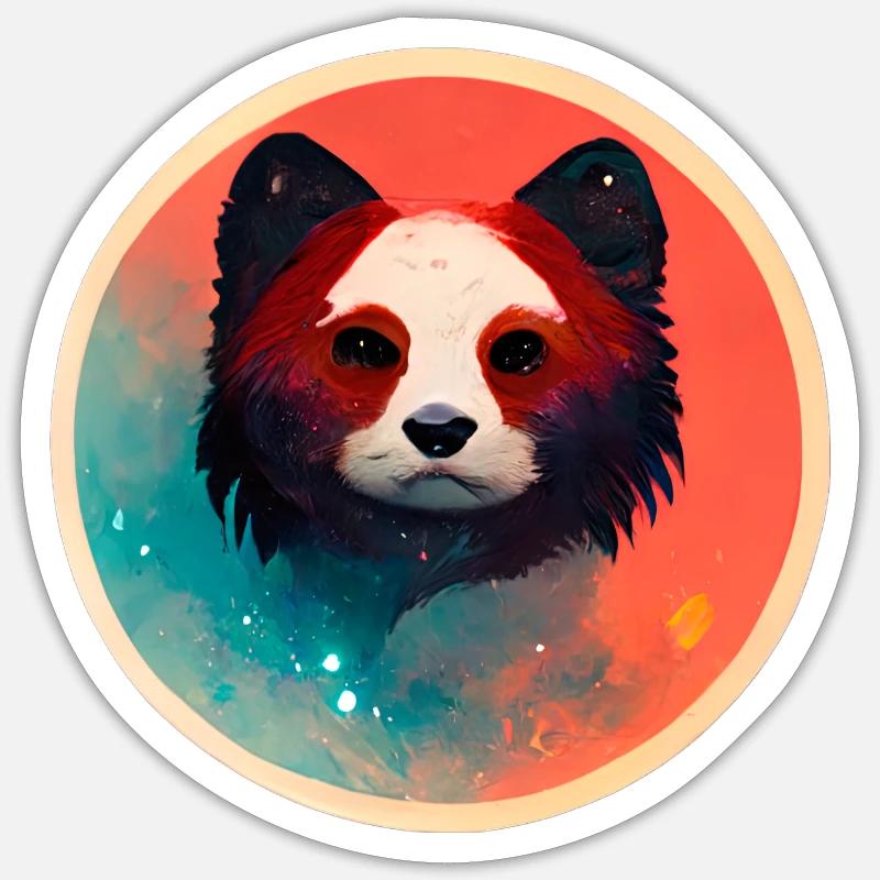Bear - Sticker size S (10 x 10 cm) - white matte