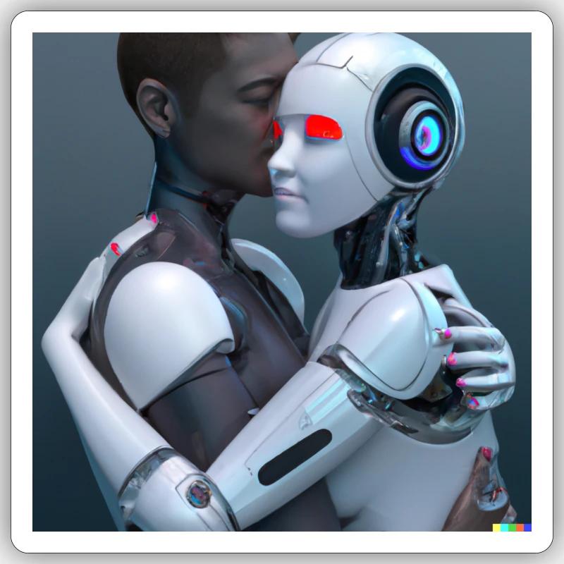 Artificial intelligence Sticker size S (10 x 10 cm)