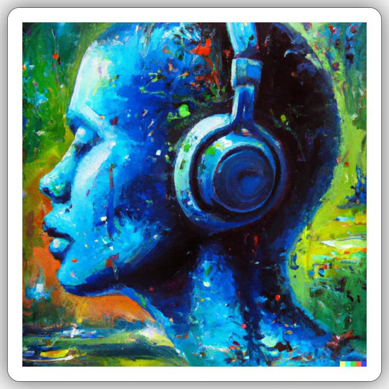 Artificial intelligence Sticker size S (10 x 10 cm)