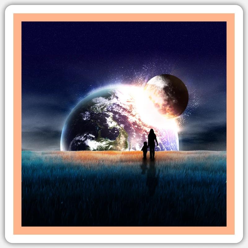 Sticker Größe S (10 x 10 cm) - 