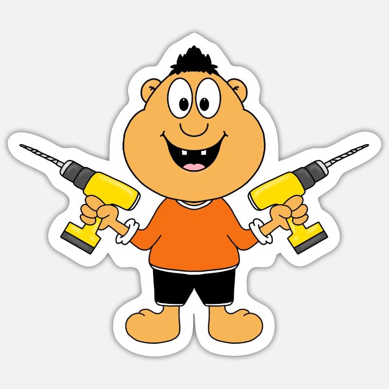 Sticker Größe S (10 x 10 cm) - 