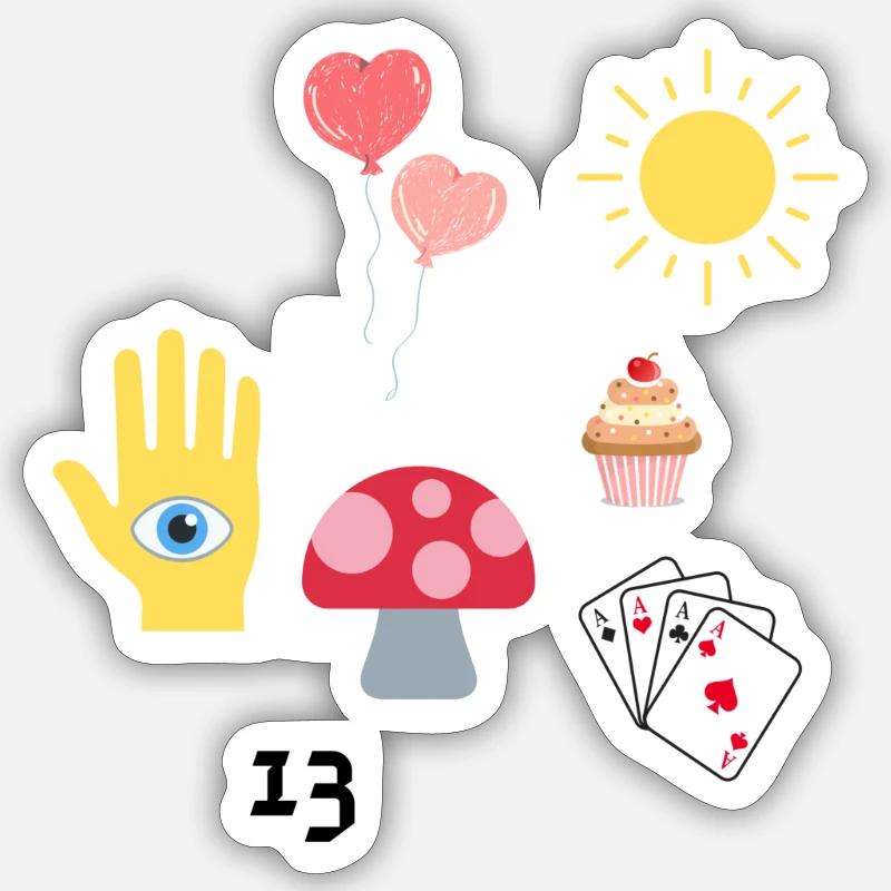 Sticker Größe S (10 x 10 cm) - 