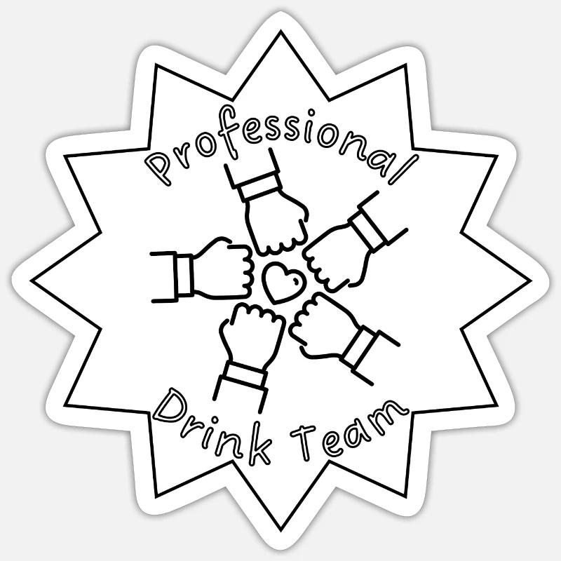 Sticker Größe S (10 x 10 cm) - 