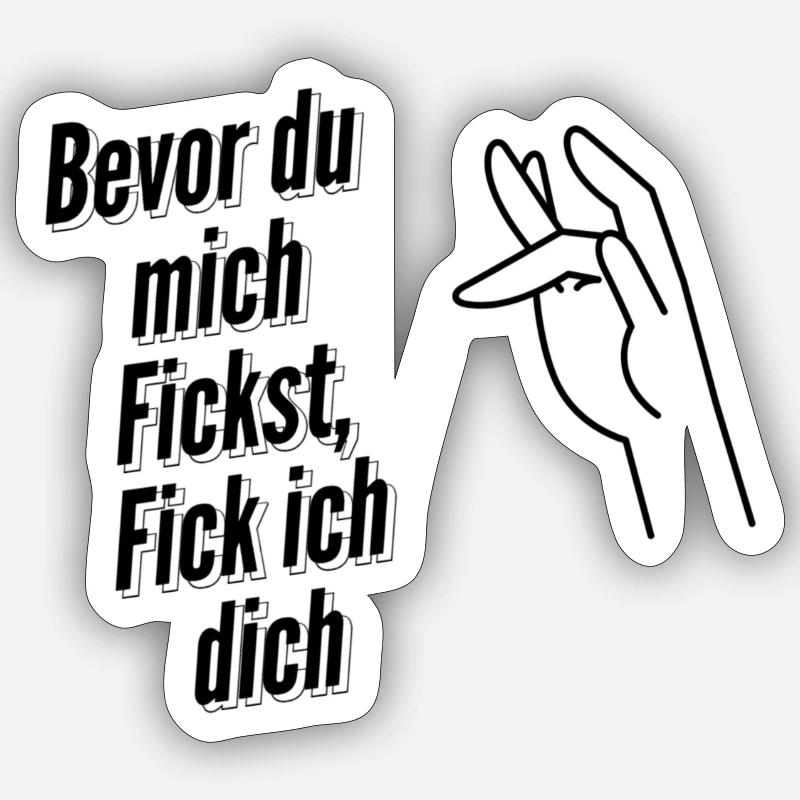 Sticker Größe S (10 x 10 cm) - 