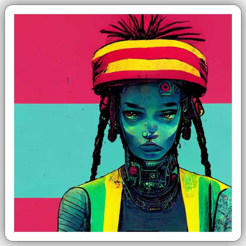 Sticker Größe S (10 x 10 cm) - 
