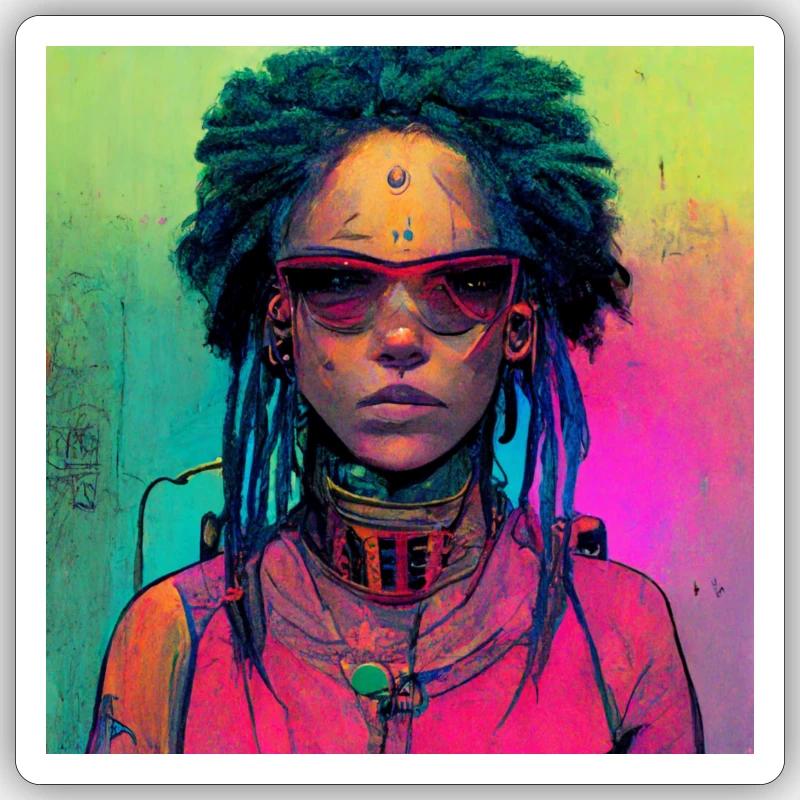 Sticker taille S (10 x 10 cm) - 