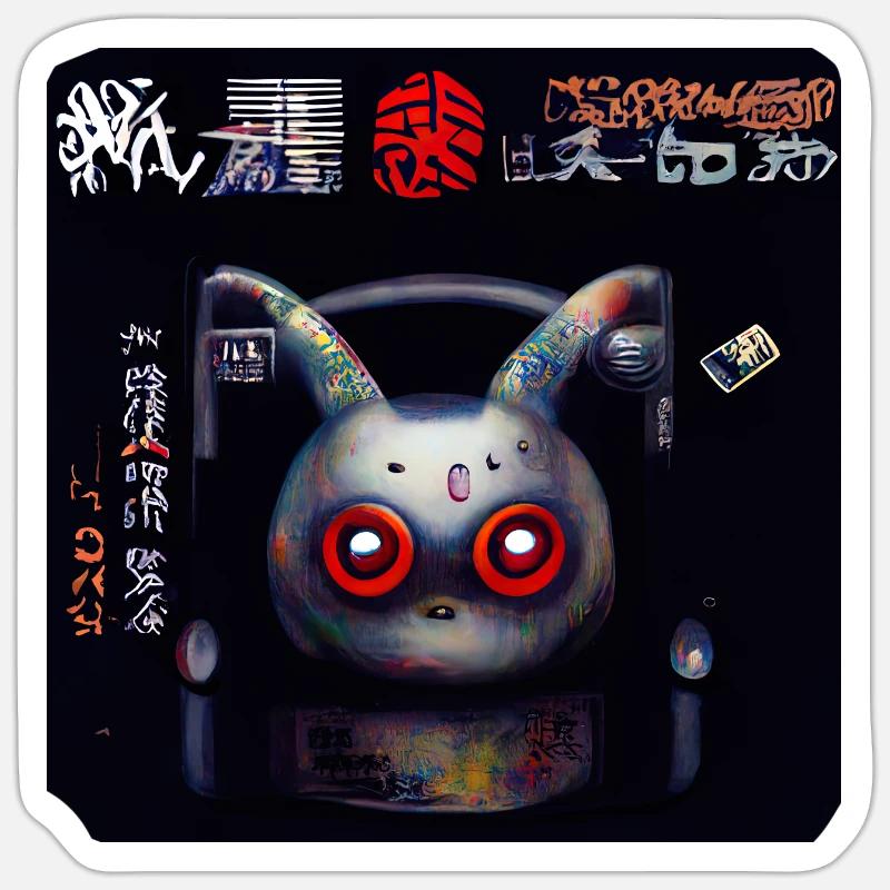 Sticker Größe S (10 x 10 cm) - 