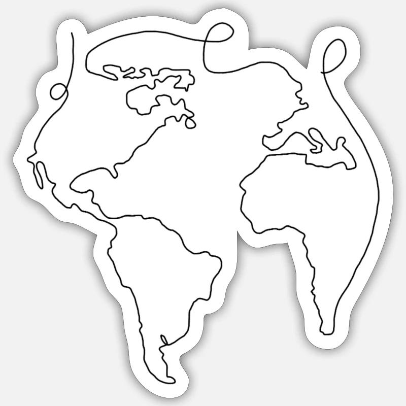 Sticker size S (10 x 10 cm) - 