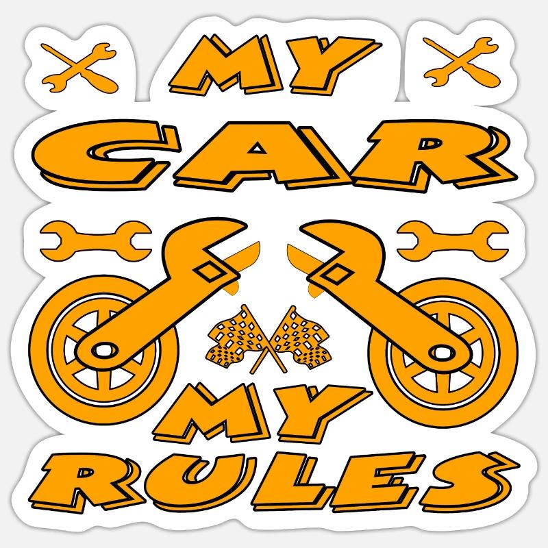 Sticker taille S (10 x 10 cm) - 