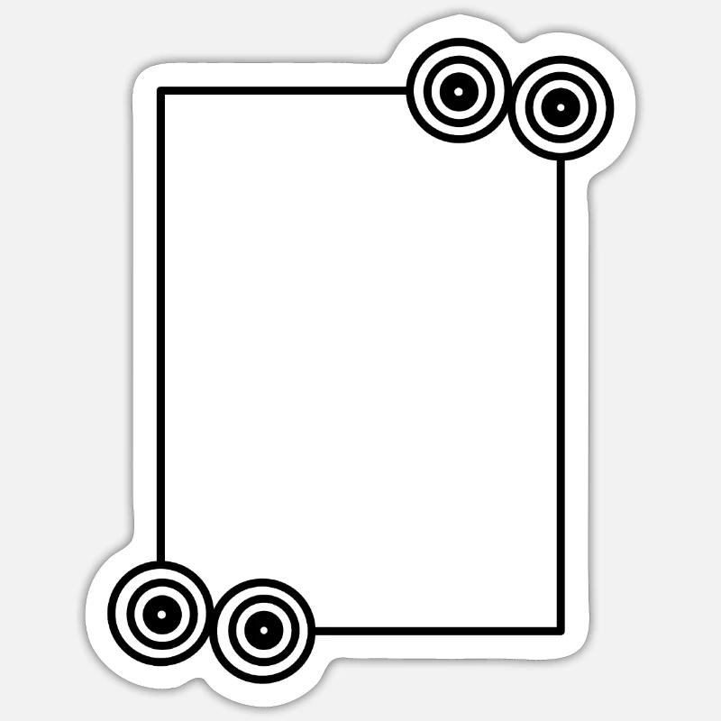 Sticker size S (10 x 10 cm) - 