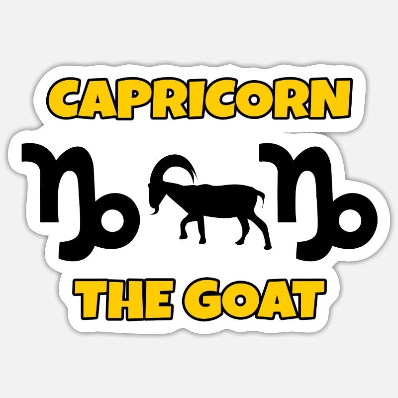 Superstition Esoteric Horoscope Capricorn Statement Sticker size S (10 x 10 cm)