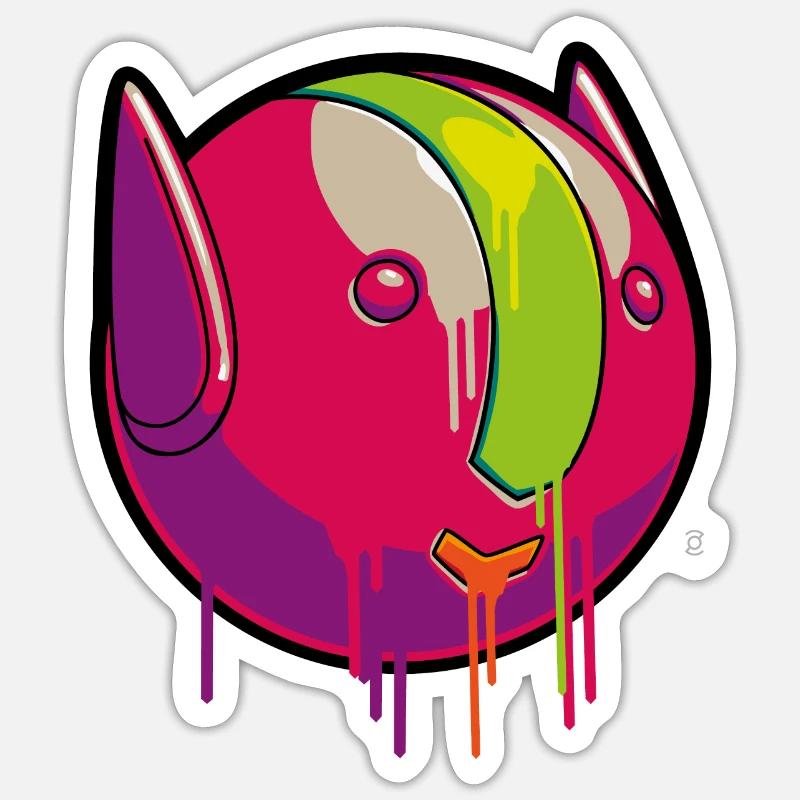 Sticker Größe S (10 x 10 cm) - 