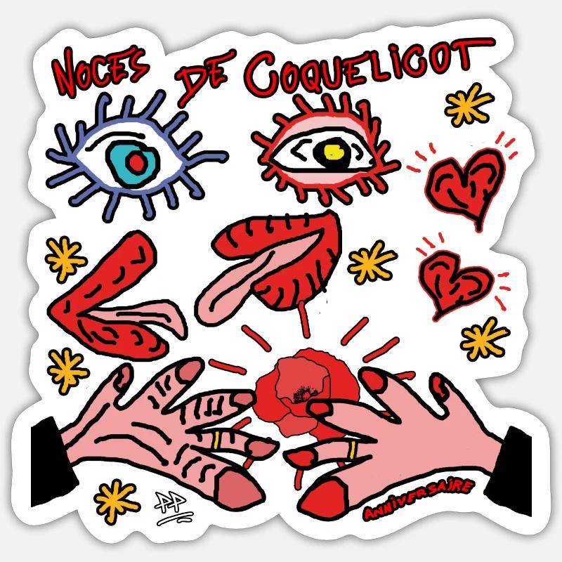 Sticker size S (10 x 10 cm) - 
