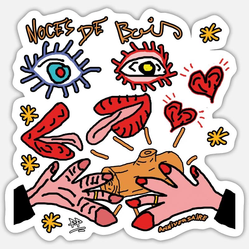 Sticker size S (10 x 10 cm) - 