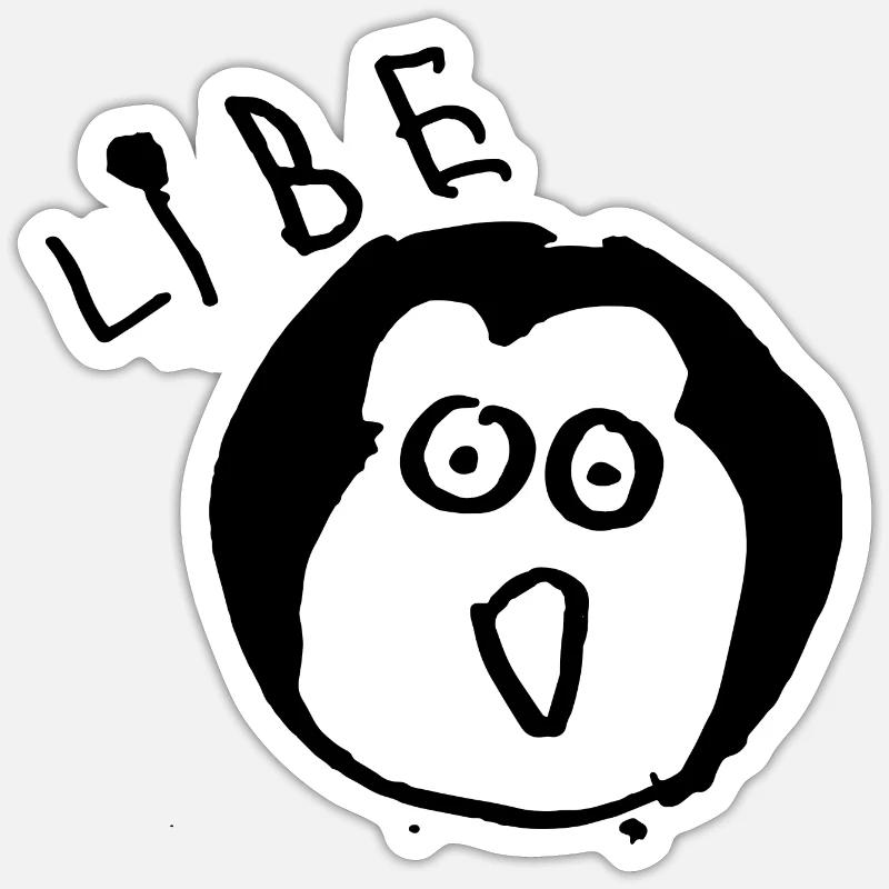 Sticker Größe S (10 x 10 cm) - 