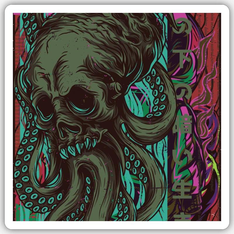 Apokalypse Front - Sticker size S (10 x 10 cm) - white matte