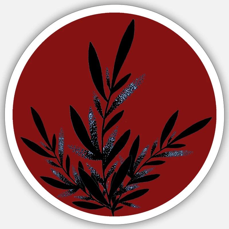 Anime Nature - Sticker size S (10 x 10 cm) - white matte