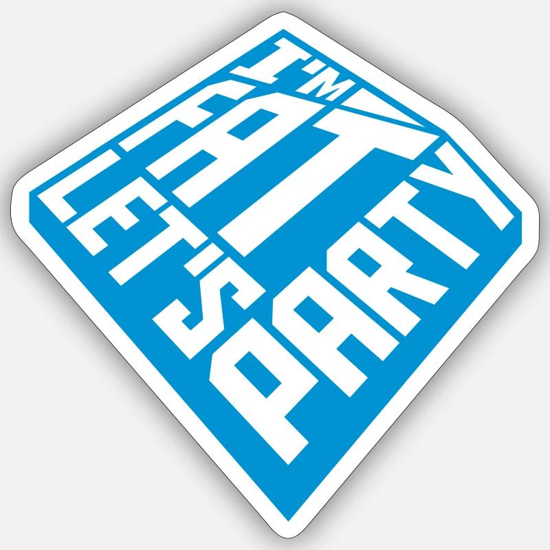 Sticker Größe S (10 x 10 cm) - 