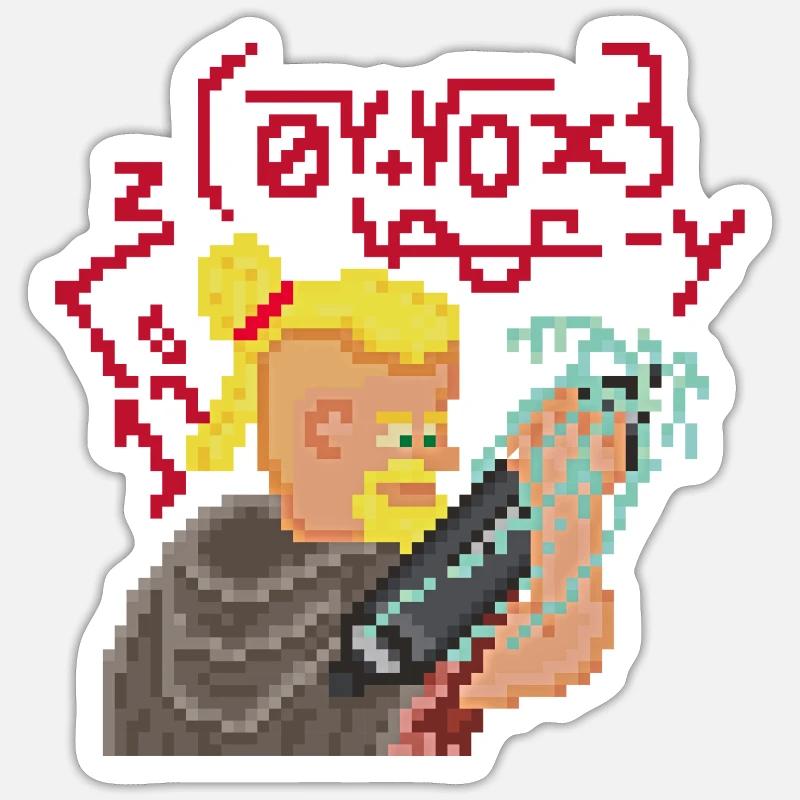 Sticker size S (10 x 10 cm) - 