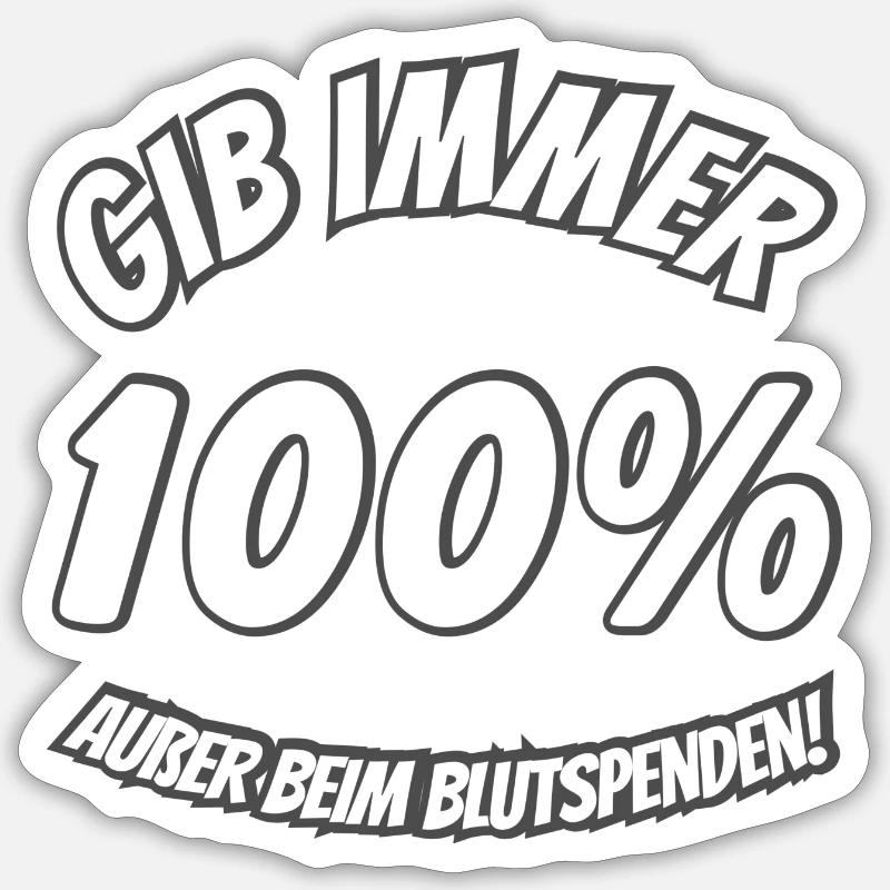 Sticker Größe S (10 x 10 cm) - 