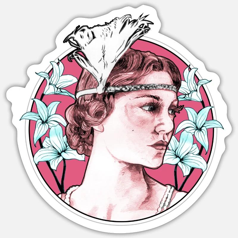 Baldwin - She Will Sticker size S (10 x 10 cm)