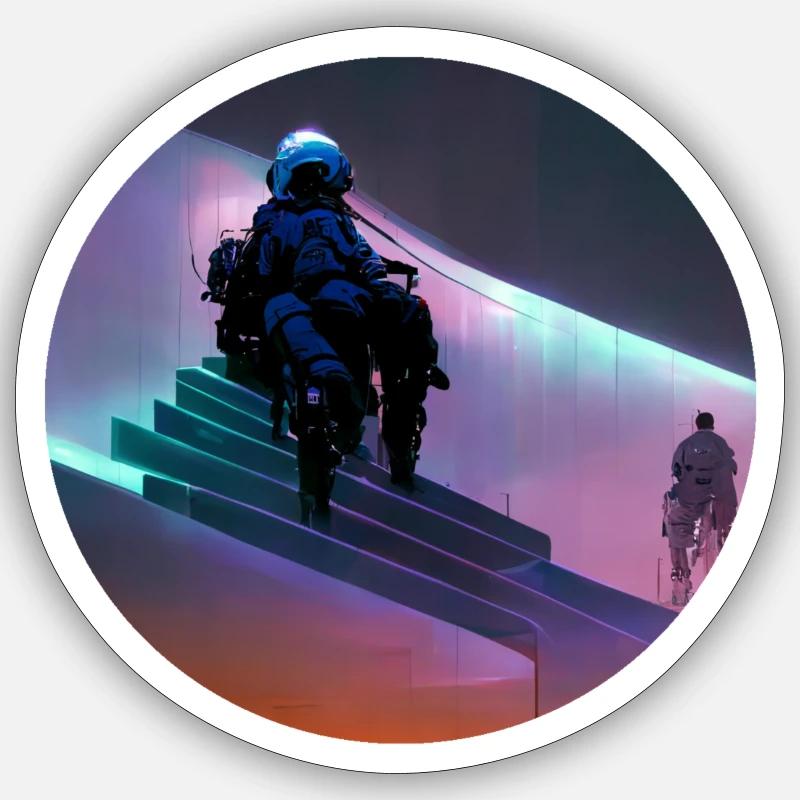 Sticker taille S (10 x 10 cm) - 