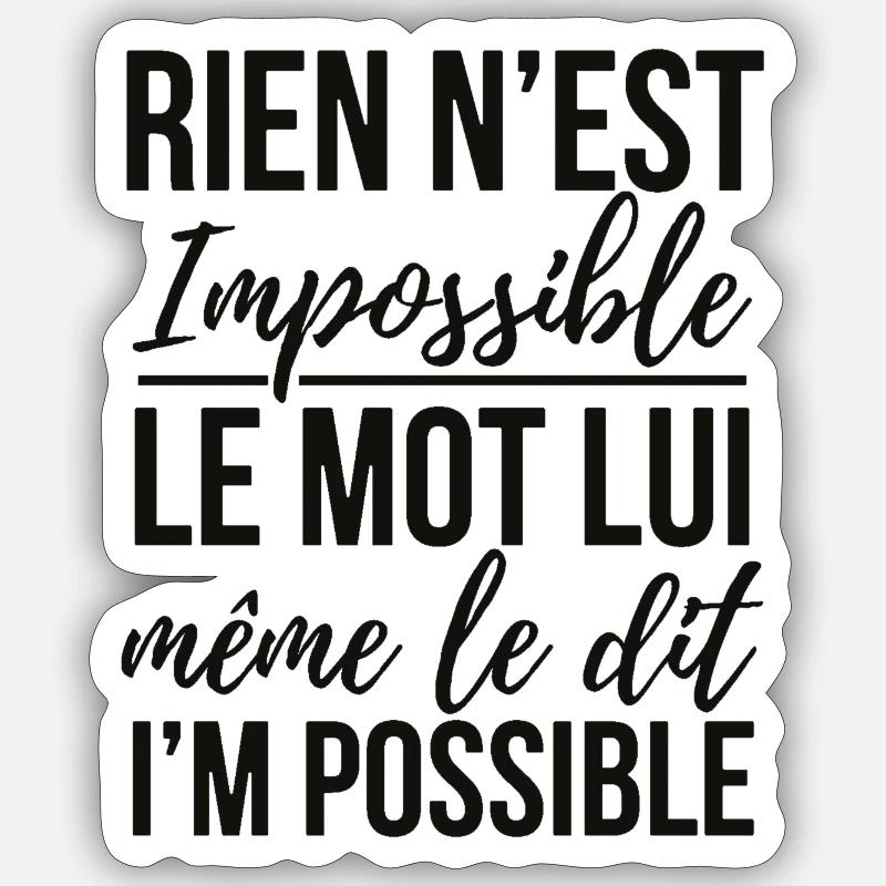 Sticker taille S (10 x 10 cm) - 